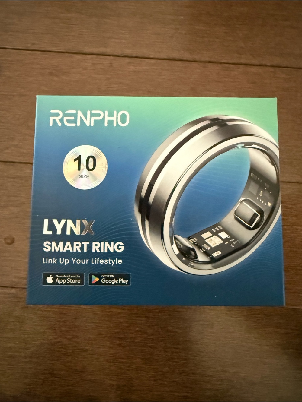 RENPHO Lynx Smart Ring — Silver